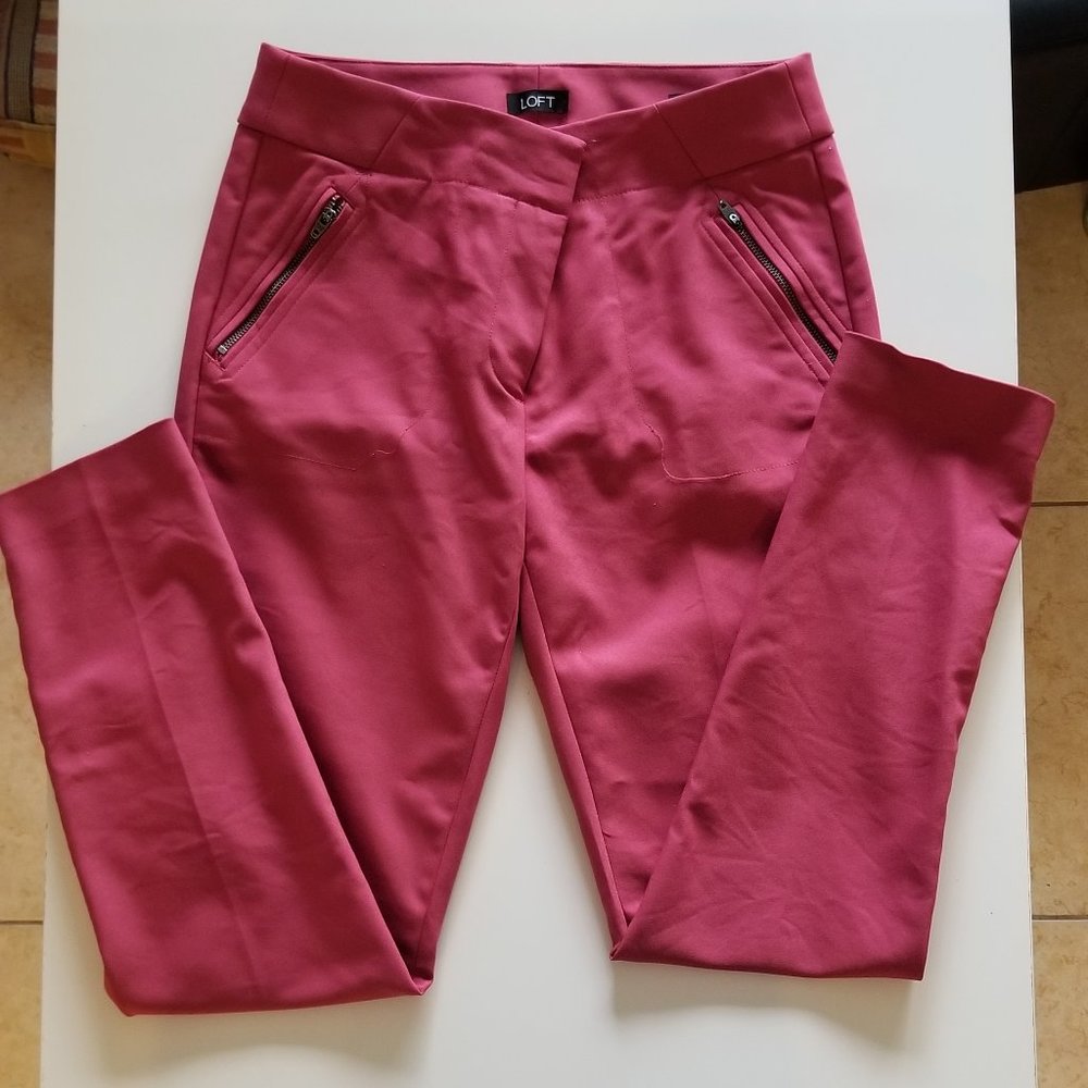 Loft Marisa Skinny Ankle Pants